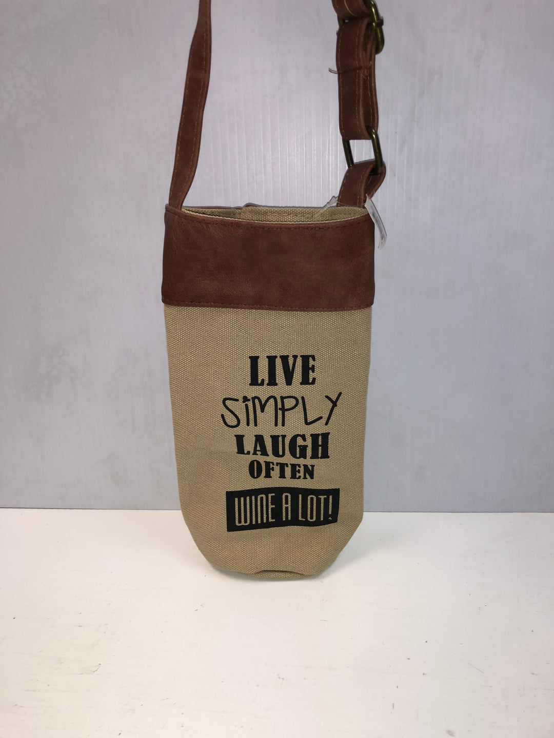 Live Simply, Laugh Often, WINE A LOT! - Wine Bag