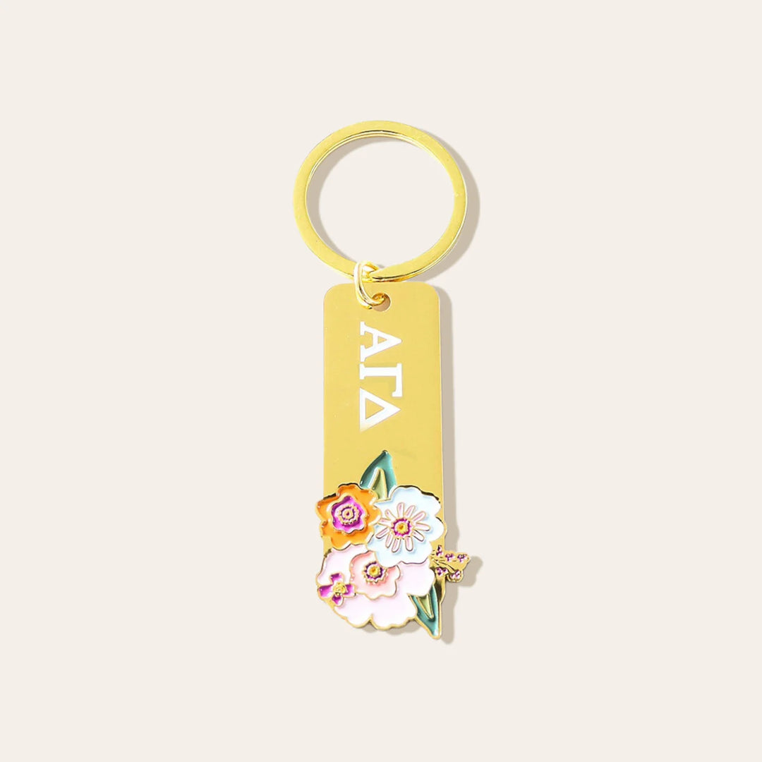 AGD Enamel Keychain