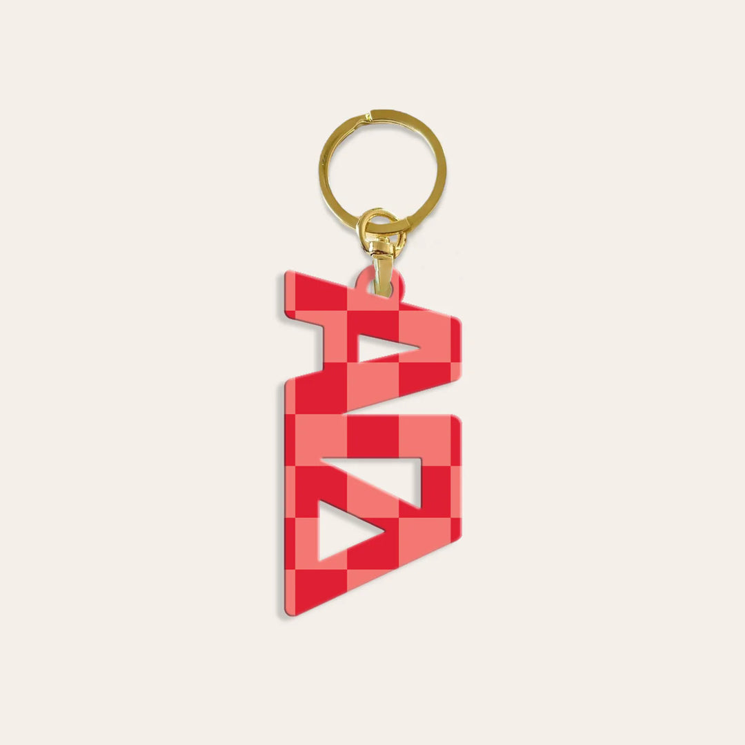 AGD Letter Keychain