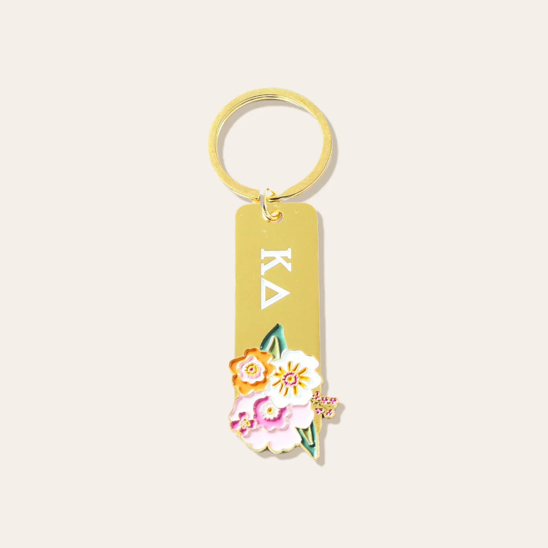KD Enamel Keychain