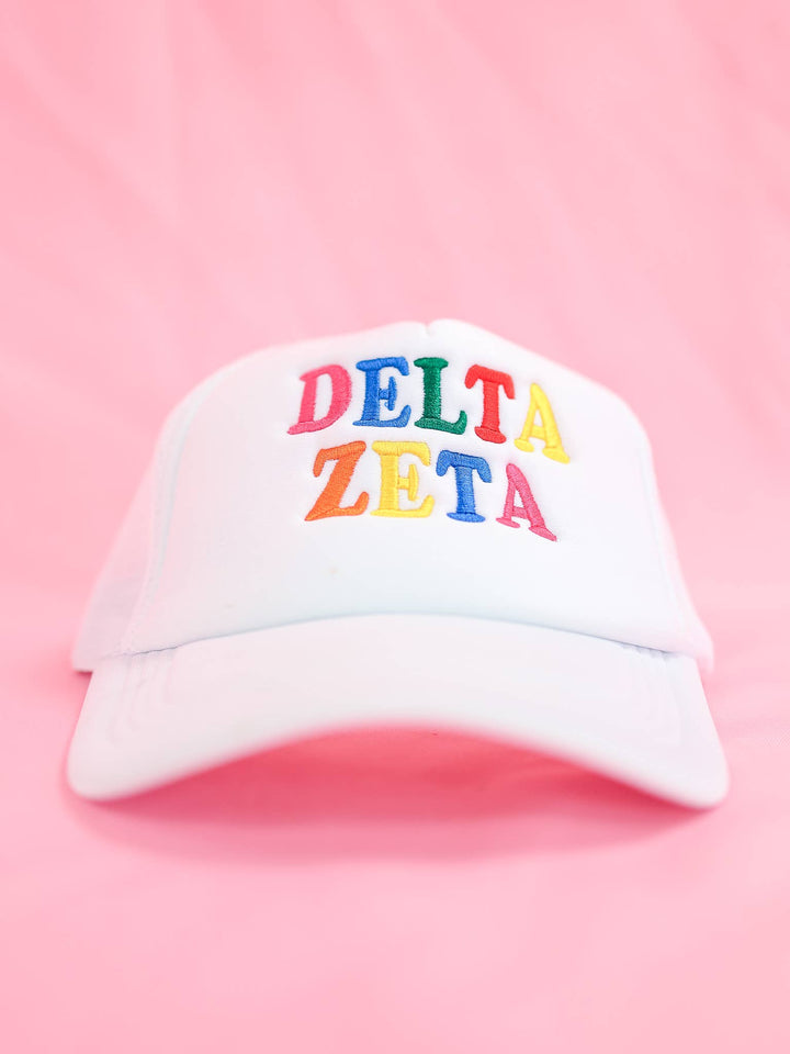 Fun Times Sorority Trucker Hat: ALPHA DELTA PI