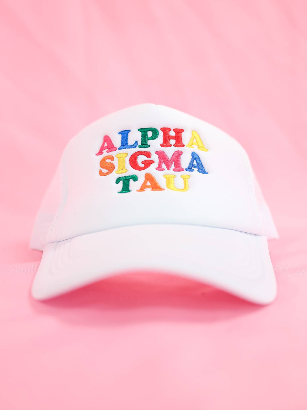 Fun Times Sorority Trucker Hat: ALPHA DELTA PI