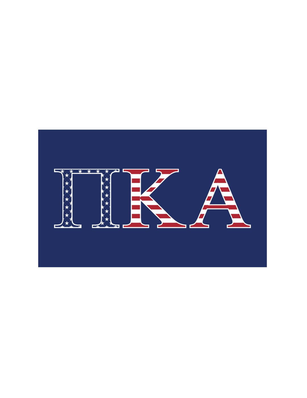Fraternity USA Flag: Lambda Chi Alpha