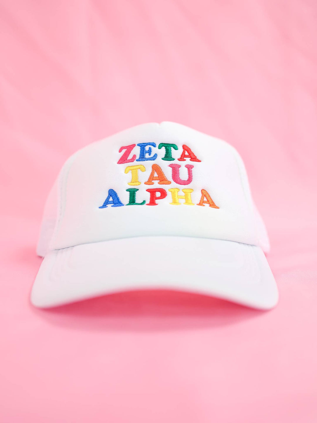 Fun Times Sorority Trucker Hat: DELTA ZETA