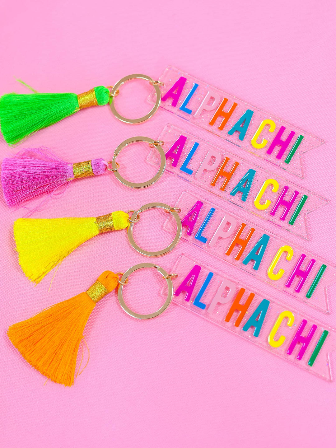 Tassel Sorority Key Fob: KAPPA DELTA