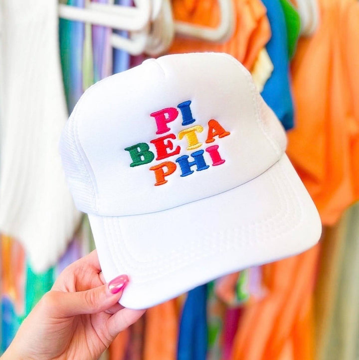 Fun Times Sorority Trucker Hat: DELTA ZETA