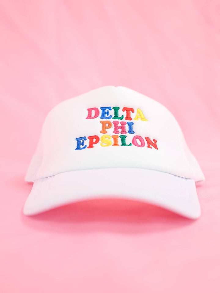 Fun Times Sorority Trucker Hat: KAPPA ALPHA THETA