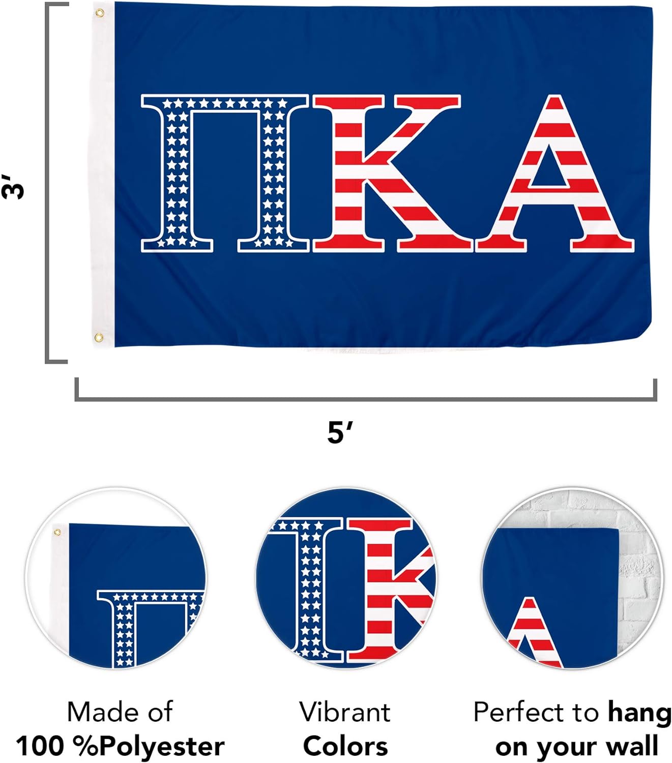 pi kappa alpha american flag