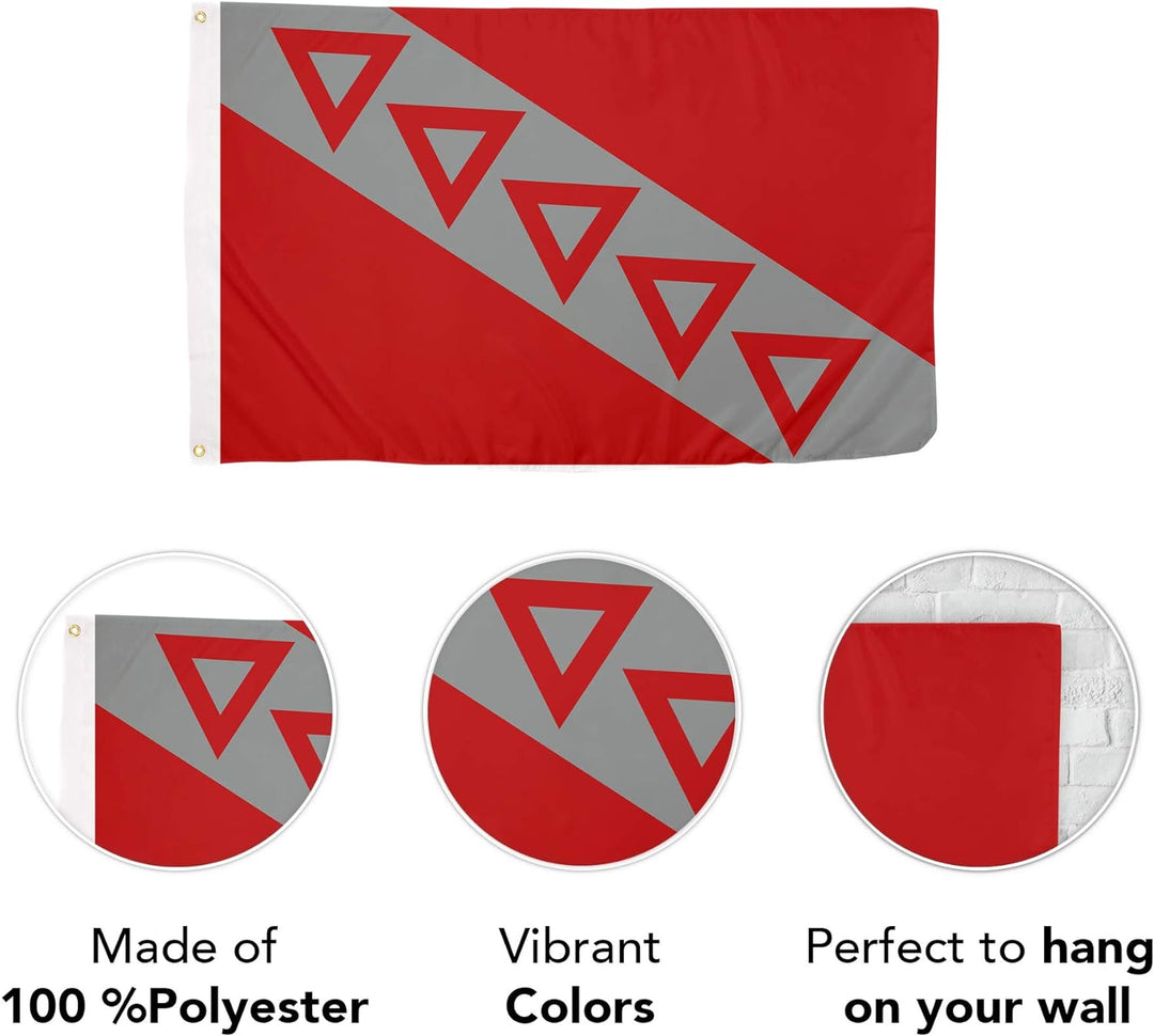 Tau Kappa Epsilon Fraternity Flag