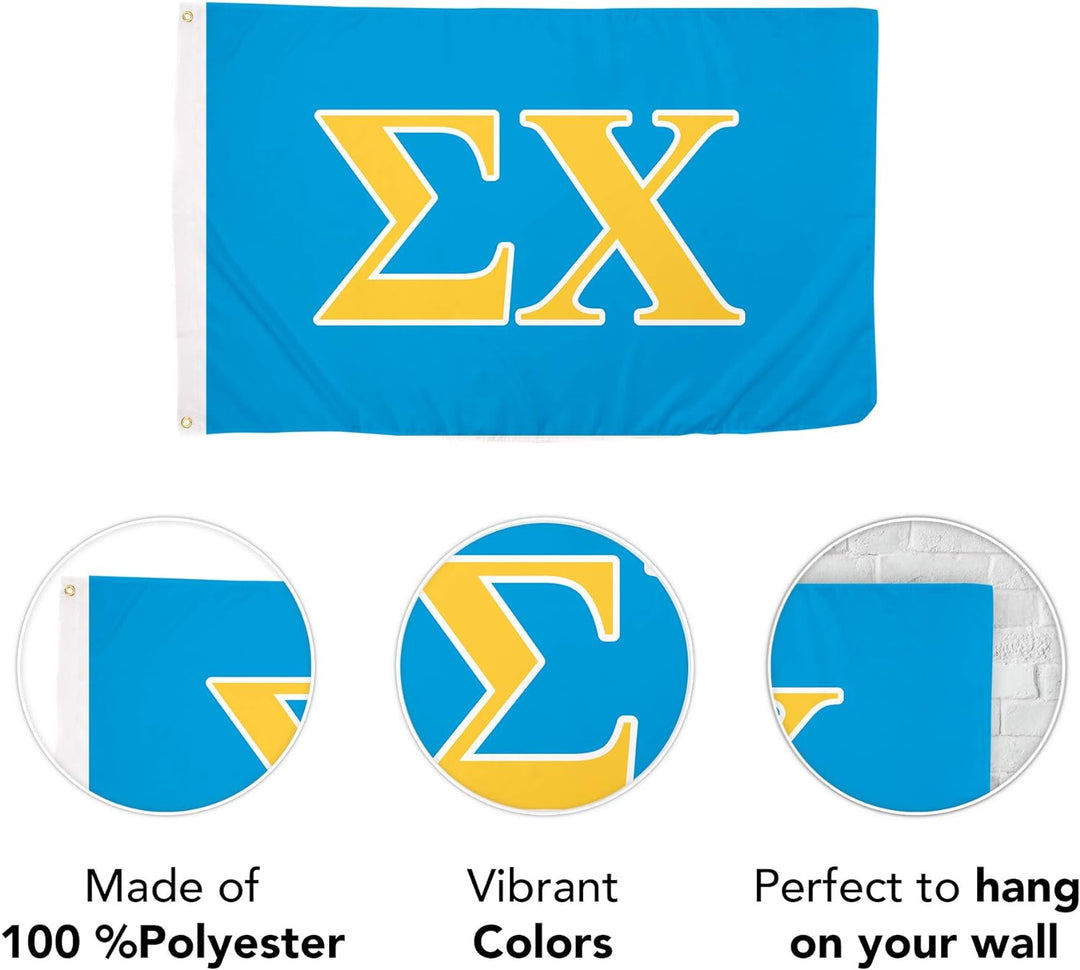 Sigma Chi Fraternity Flag