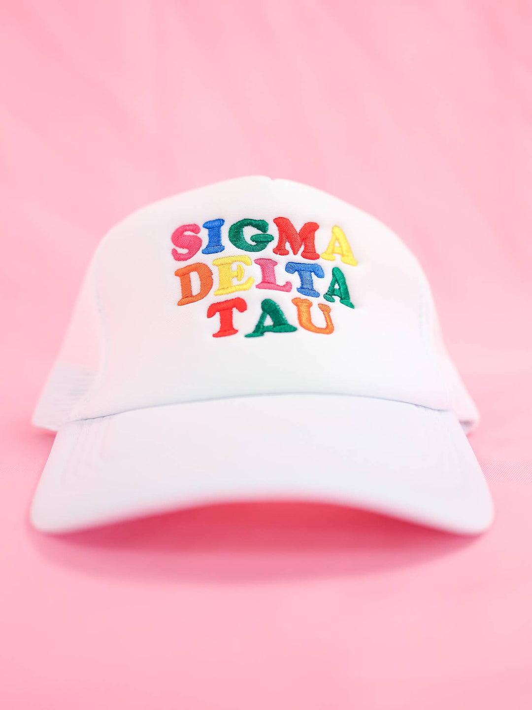 Fun Times Sorority Trucker Hat: ALPHA DELTA PI