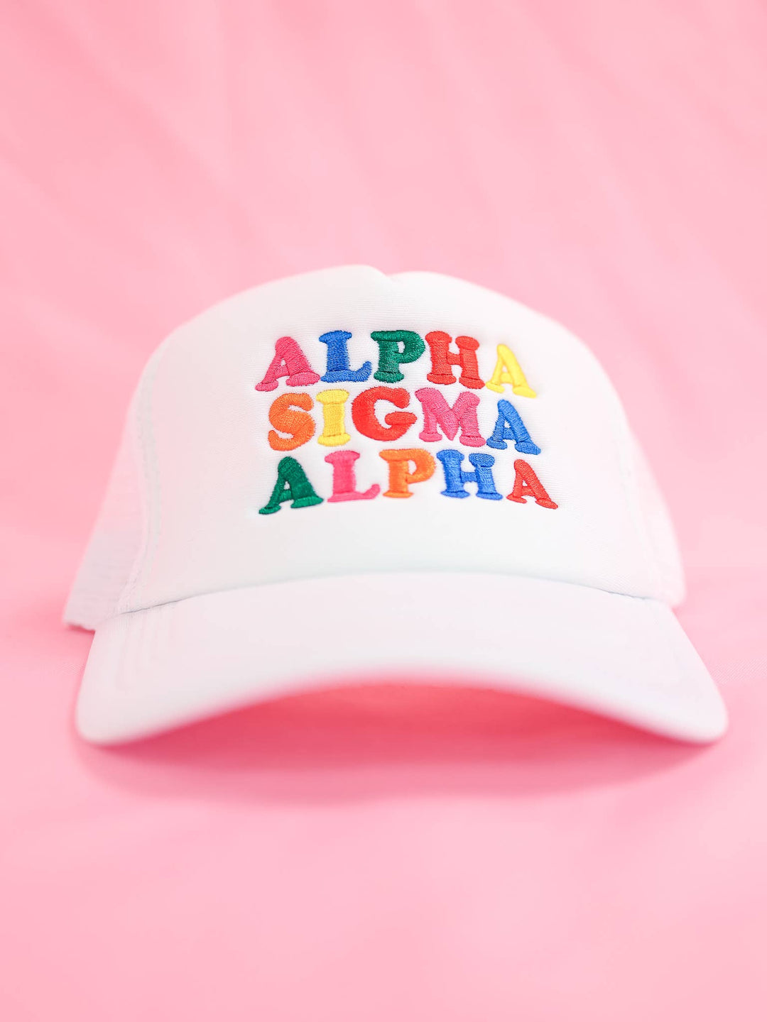 Fun Times Sorority Trucker Hat: ALPHA DELTA PI