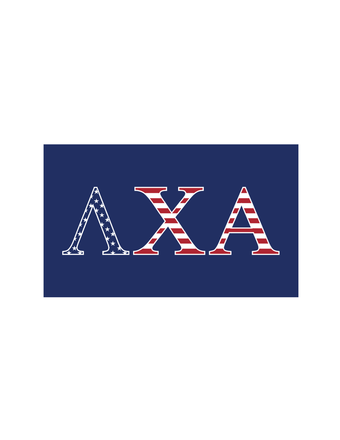 Fraternity USA Flag: Pi Kappa Alpha