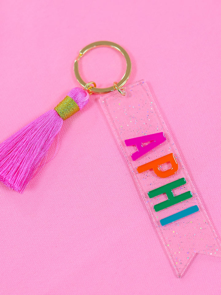 Tassel Sorority Key Fob: KAPPA DELTA