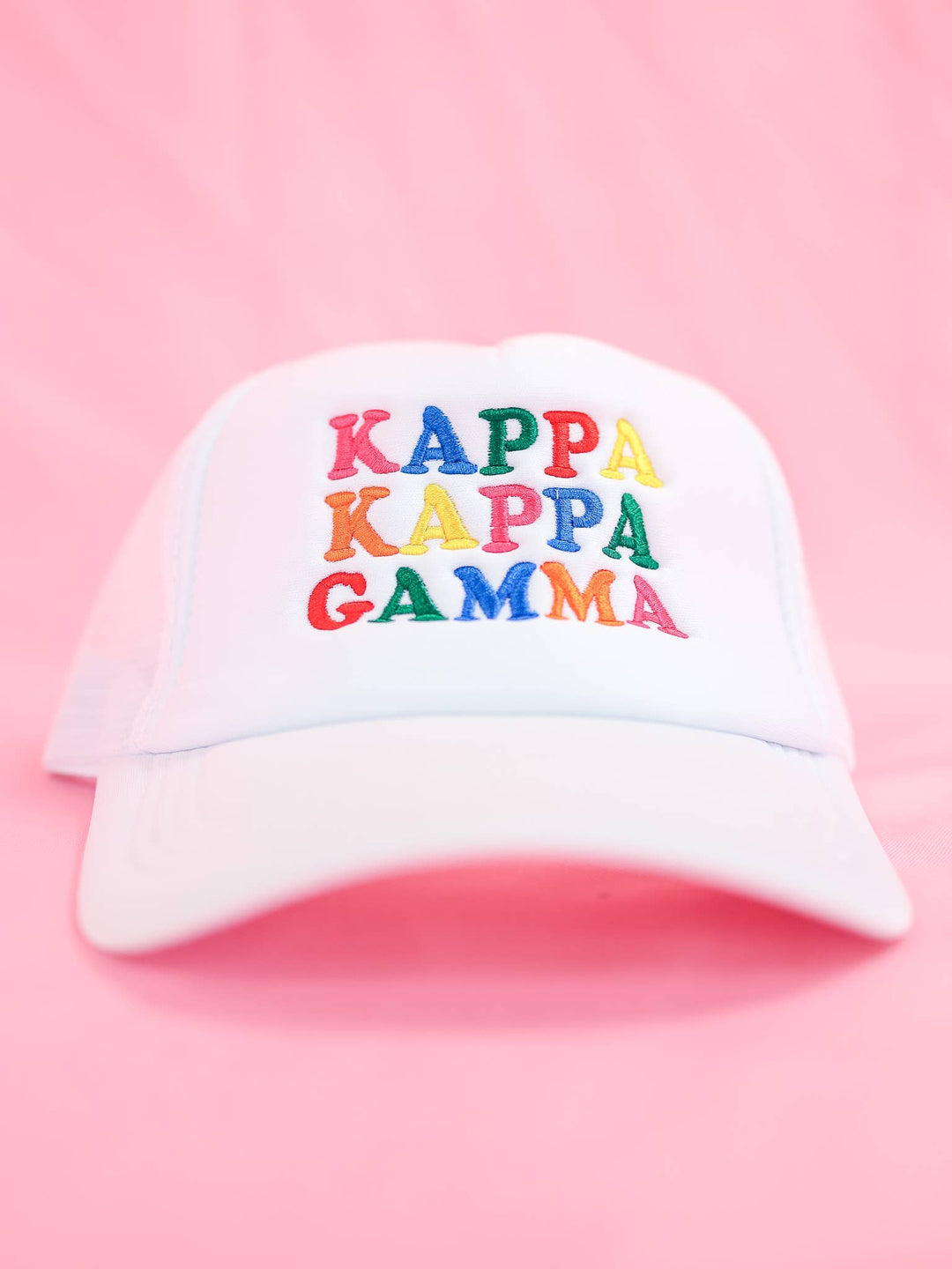 Fun Times Sorority Trucker Hat: ALPHA DELTA PI