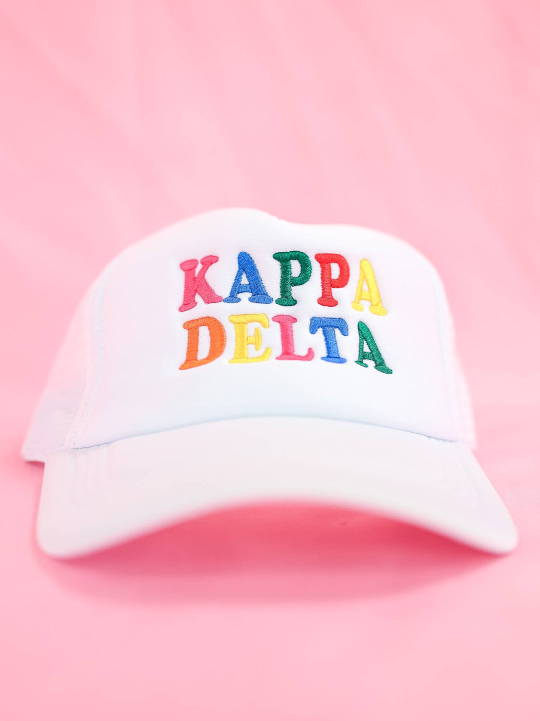 Fun Times Sorority Trucker Hat: DELTA ZETA