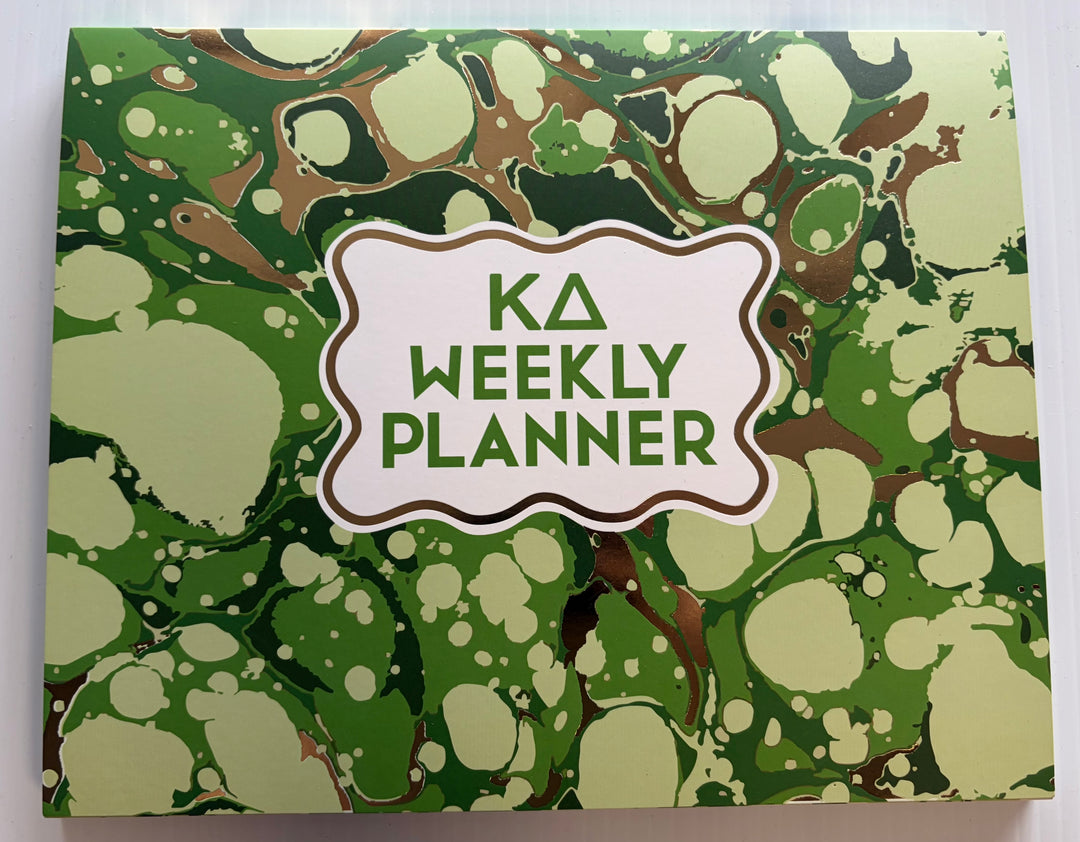 Kappa Delta Weekly Planner