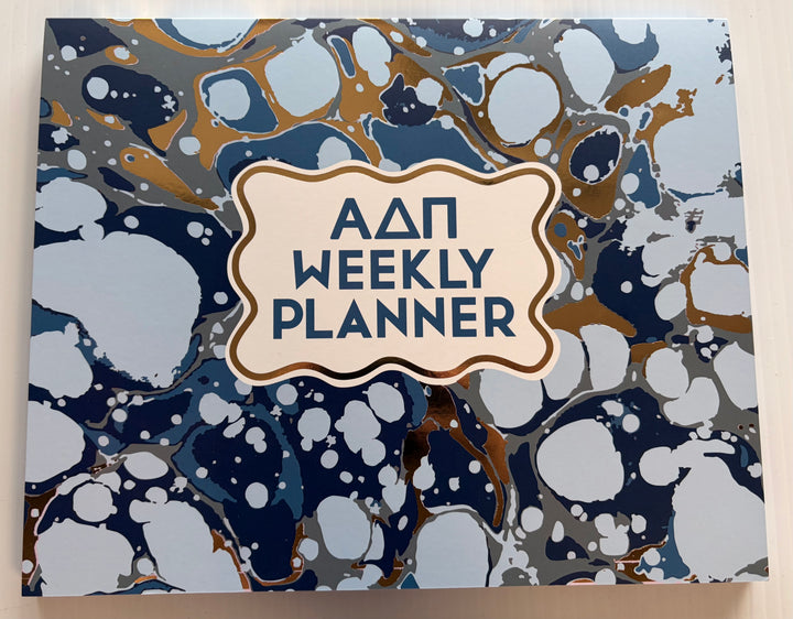 Alpha Delta Pi Weekly Planner