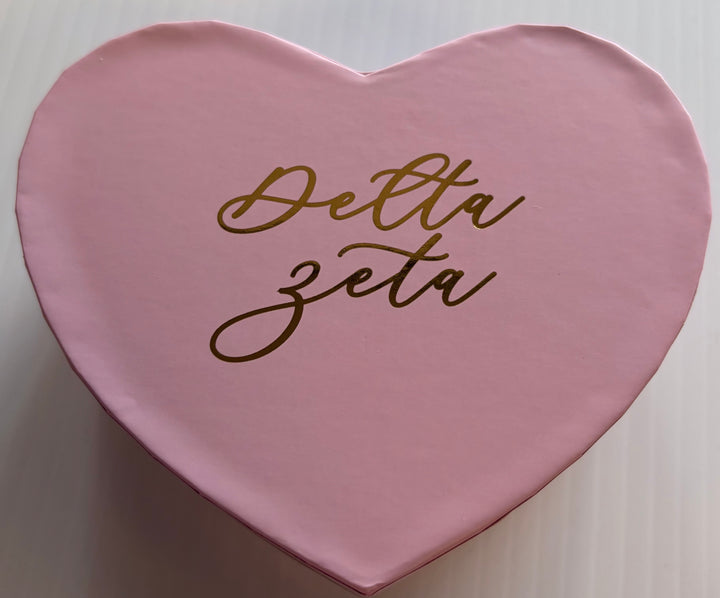 Delta Zeta Badge Box with Pillow