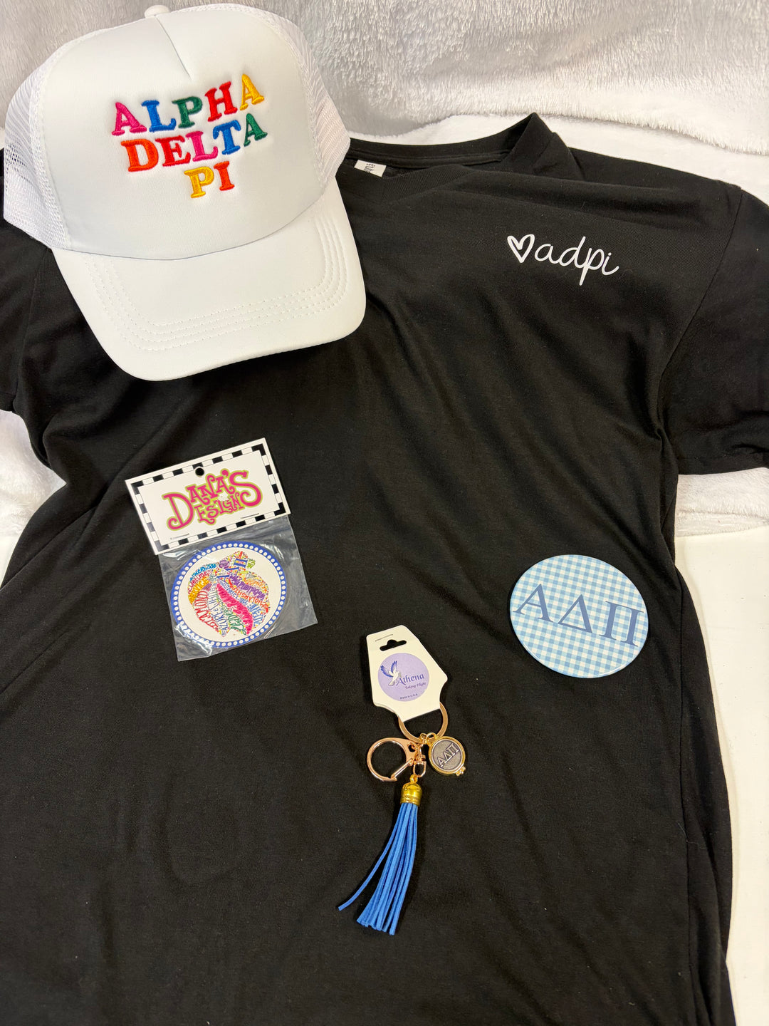 Alpha Delta Pi Bid Day Basket