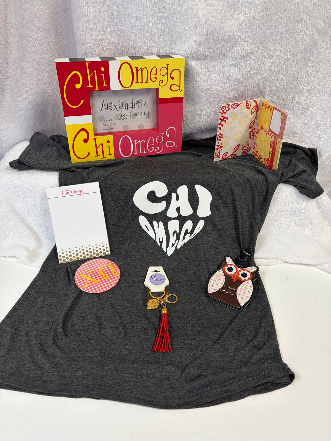 Chi Omega Bid Day Basket