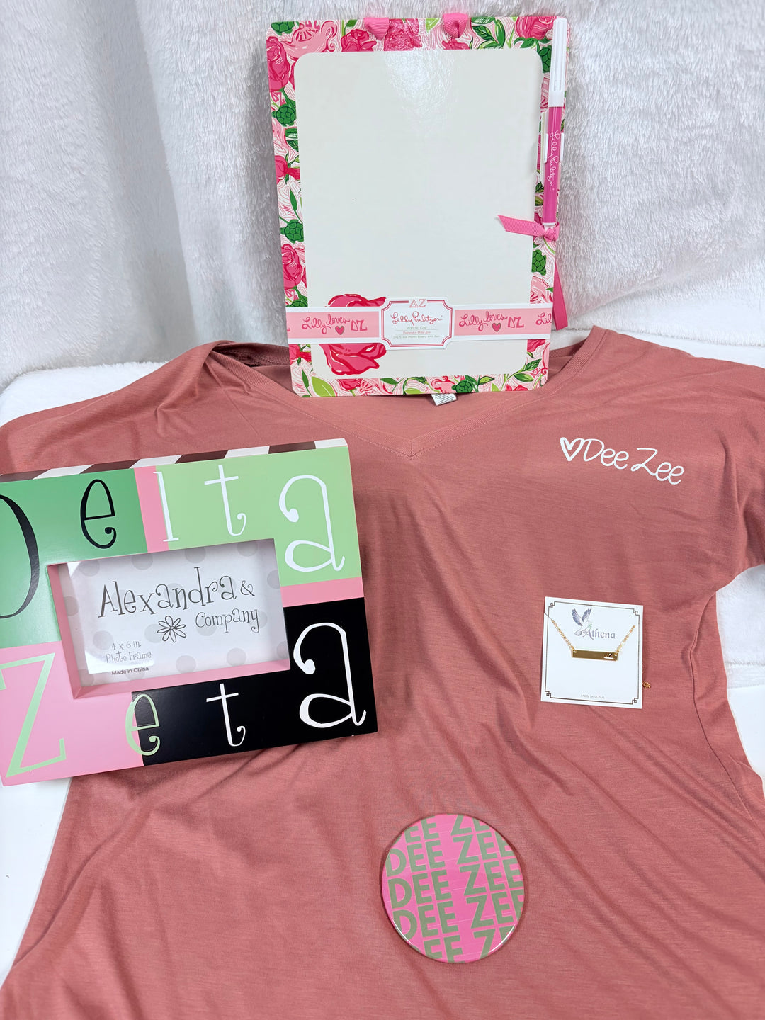 Delta Zeta Bid Day Basket