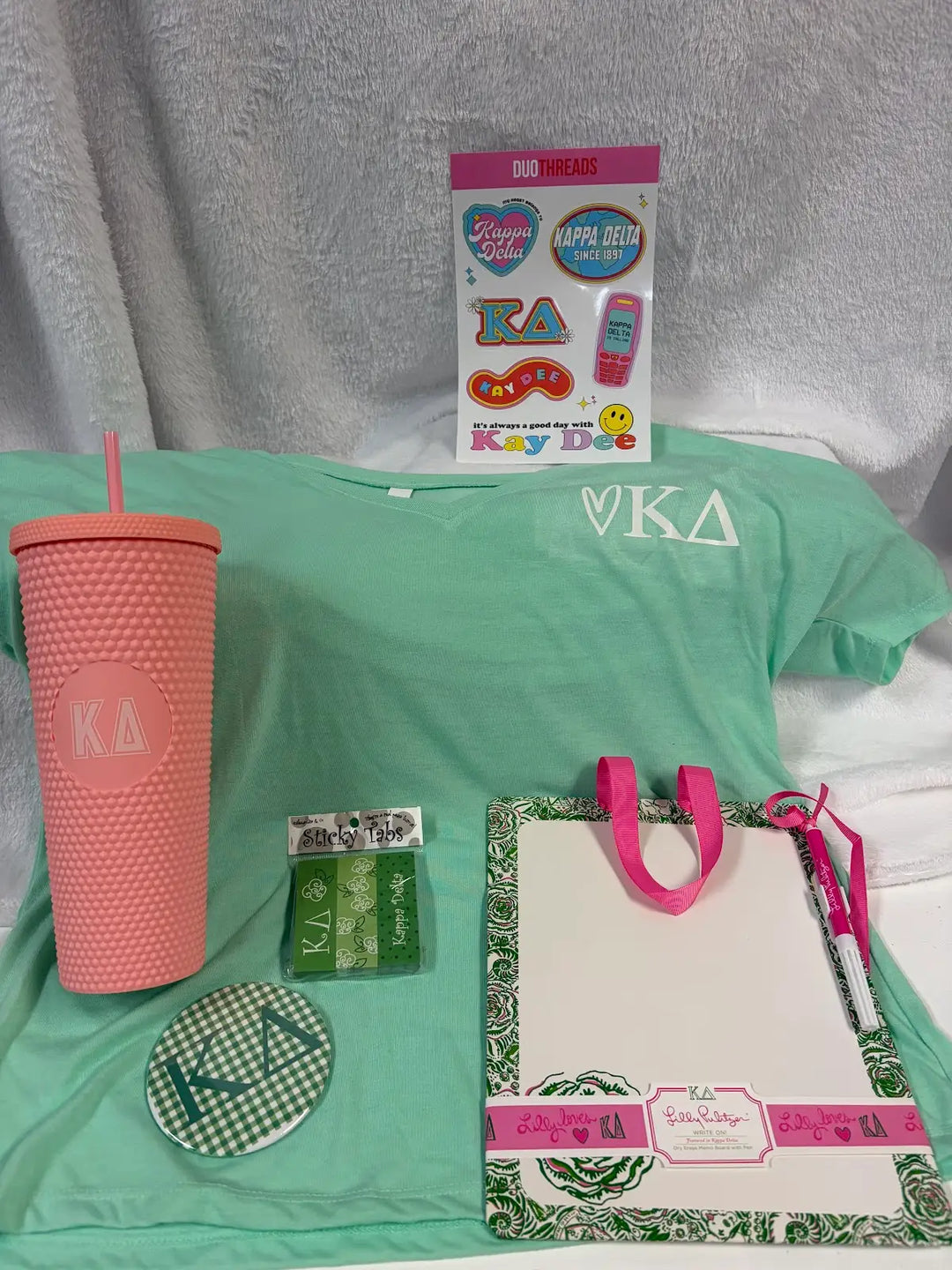 Kappa Delta Bid Day Basket