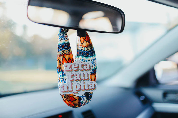 Alpha Gamma Delta Retro Air Freshener - Bubblegum Scent