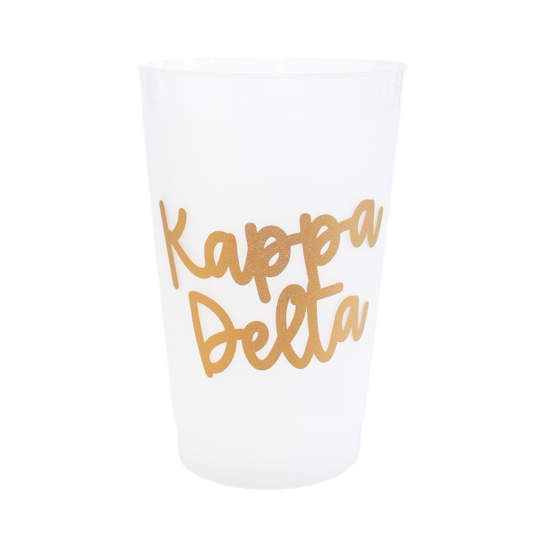 Kappa Delta Stay Golden Sorority Stadium Cup