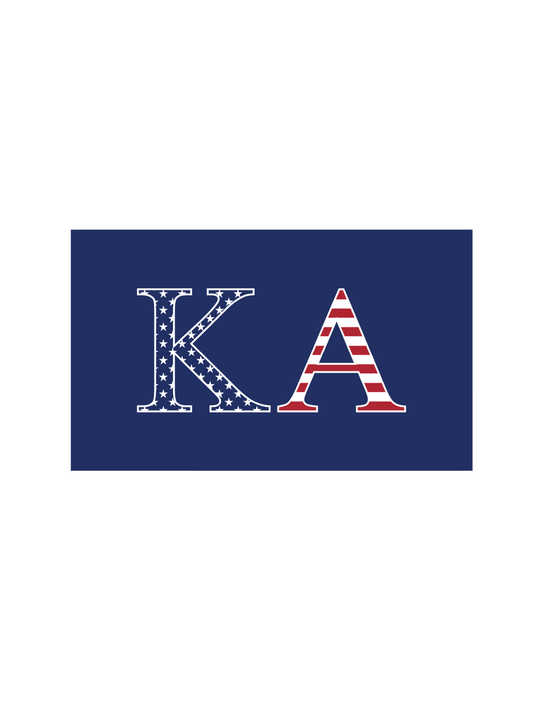 Fraternity USA Flag: Pi Kappa Alpha