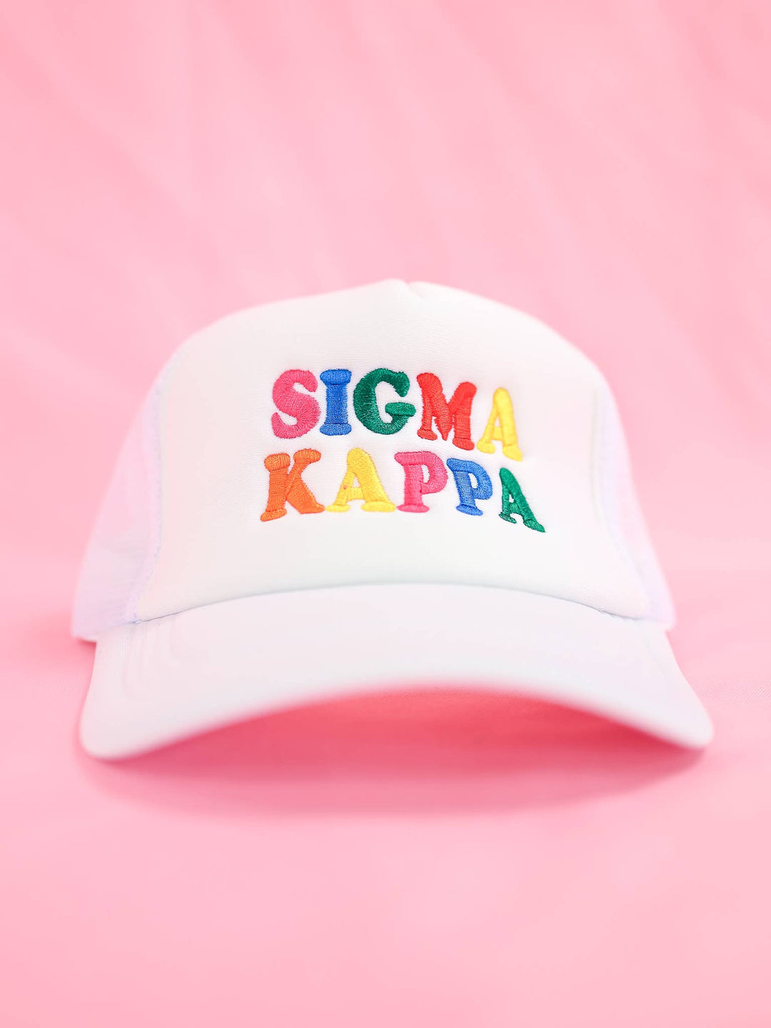 Fun Times Sorority Trucker Hat: DELTA ZETA