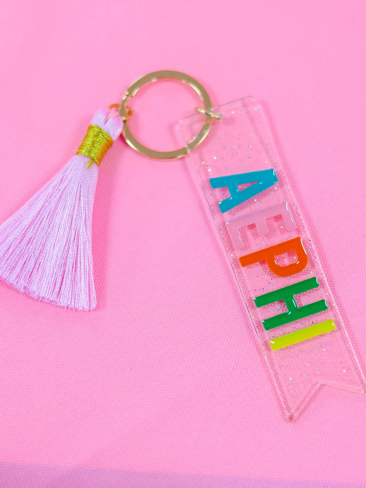Tassel Sorority Key Fob: KAPPA DELTA